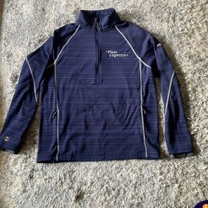 Holloway Navy 1/2 zip sweatshirt